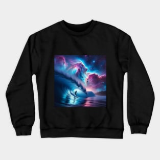 Nebula Wave Crewneck Sweatshirt